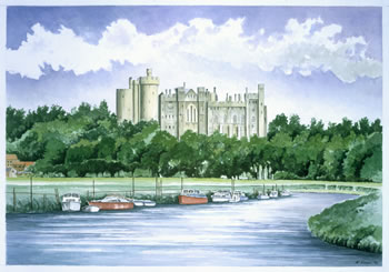 Arundel Castle and the River Arun - Kevan Koya